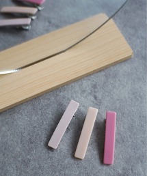 Port | マルチカラー ミニ ヘアクリップ【3set】(バレッタ/ヘアクリップ)