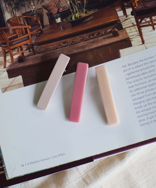 Port（ポート）の「マルチカラー ミニ ヘアクリップ【3set】_（バレッタ/ヘアクリップ・レディース・その他1/その他2/その他3/その他5/その他4/その他6・FREE）」の8枚目の写真