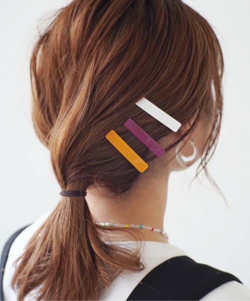 Port（ポート）の「マルチカラー ミニ ヘアクリップ【3set】_（バレッタ/ヘアクリップ・レディース・その他1/その他2/その他3/その他5/その他4/その他6・FREE）」の14枚目の写真