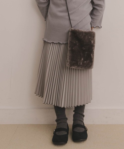 URBAN RESEARCH DOORS（アーバンリサーチドアーズ）の「プリーツスカート(KIDS)（スカート・キッズ・ライトグレー/マスタード・105/120/135/150）」の11枚目の写真