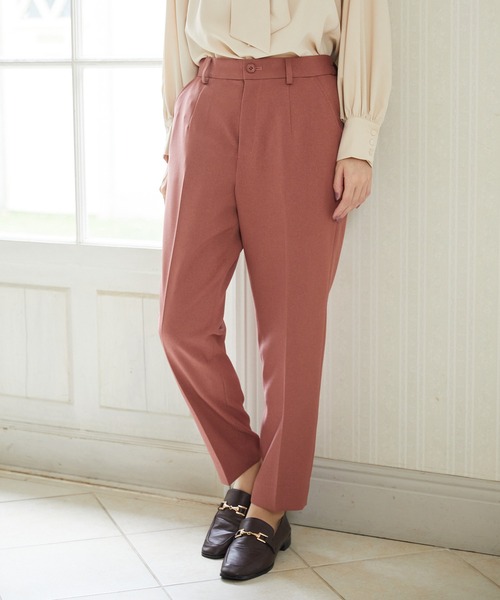 Rewde(ルゥデ)の「テーパードパンツ(1R12-09081)(その他パンツ・レディース・ブラック/グリーン/ライトグレー/モーブ系・S/M/L)」の17枚目の写真