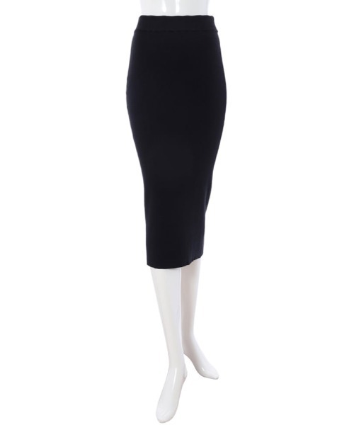 Edit Sheen（エディットシーン）の「リブニットタイトスカート（スカート・レディース・ブラック/グレー・FREE）」の9枚目の写真