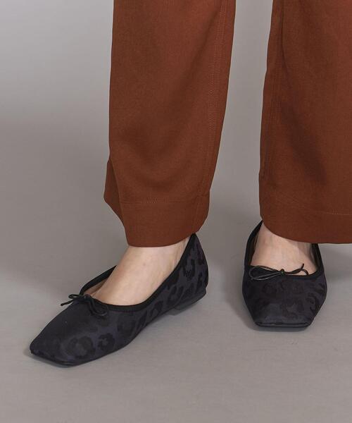 BE-KILLY（ビーキリー）の「＜BE-KILLY＞レオパード バレエシューズ ◆（バレエシューズ・レディース・ブラック/グレー・38/39/36/37）」の5枚目の写真