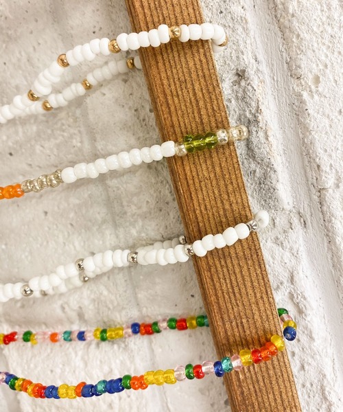 WEGO（ウィゴー）の「WEGO/シンプルビーズネックレス（ネックレス・レディース・ゴールド/シルバー/その他1/その他2・FREE）」の6枚目の写真