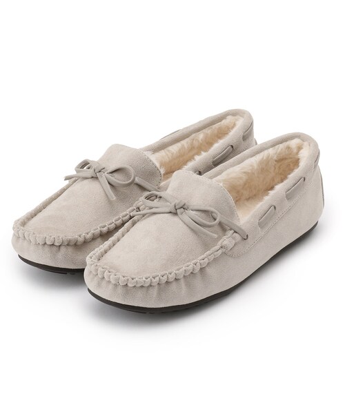 SHOO・LA・RUE（シューラルー）の「◆【テフロン（TM）加工】モカステッチシューズ（その他シューズ・レディース・ブラック/サンドベージュ/ブラウン系/ピンク系/ブルー系5/グレー系4/ライトグリーン系・50/40/35/45/30/25）」の3枚目の写真