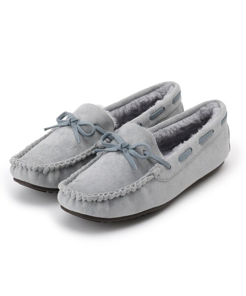 SHOO・LA・RUE（シューラルー）の「◆【テフロン（TM）加工】モカステッチシューズ（その他シューズ・レディース・ブラック/サンドベージュ/ブラウン系/ピンク系/ブルー系5/グレー系4/ライトグリーン系・50/40/35/45/30/25）」の6枚目の写真