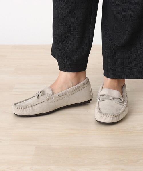 SHOO・LA・RUE（シューラルー）の「◆【テフロン（TM）加工】モカステッチシューズ（その他シューズ・レディース・ブラック/サンドベージュ/ブラウン系/ピンク系/ブルー系5/グレー系4/ライトグリーン系・50/40/35/45/30/25）」の14枚目の写真