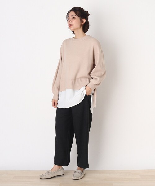 SHOO・LA・RUE（シューラルー）の「◆【テフロン（TM）加工】モカステッチシューズ（その他シューズ・レディース・ブラック/サンドベージュ/ブラウン系/ピンク系/ブルー系5/グレー系4/ライトグリーン系・50/40/35/45/30/25）」の15枚目の写真