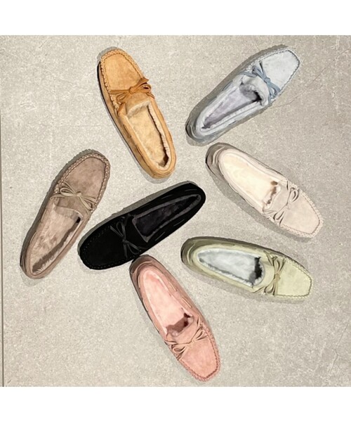 SHOO・LA・RUE（シューラルー）の「◆【テフロン（TM）加工】モカステッチシューズ（その他シューズ・レディース・ブラック/サンドベージュ/ブラウン系/ピンク系/ブルー系5/グレー系4/ライトグリーン系・50/40/35/45/30/25）」の17枚目の写真