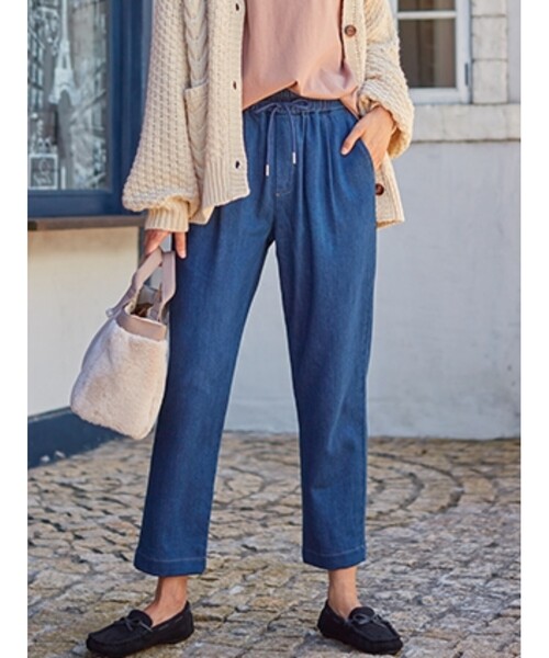 SHOO・LA・RUE（シューラルー）の「◆【テフロン（TM）加工】モカステッチシューズ（その他シューズ・レディース・ブラック/サンドベージュ/ブラウン系/ピンク系/ブルー系5/グレー系4/ライトグリーン系・50/40/35/45/30/25）」の19枚目の写真