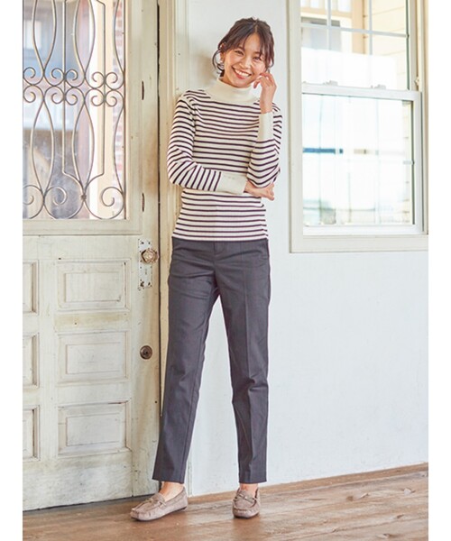 SHOO・LA・RUE（シューラルー）の「◆【テフロン（TM）加工】モカステッチシューズ（その他シューズ・レディース・ブラック/サンドベージュ/ブラウン系/ピンク系/ブルー系5/グレー系4/ライトグリーン系・50/40/35/45/30/25）」の20枚目の写真