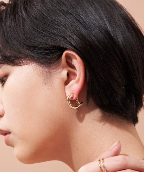 Aunt Marie's（アントマリーズ）の「Ennui Design earring / アンニュイデザインイヤリング（イヤリング・レディース・シルバー/ゴールド・FREE）」の18枚目の写真