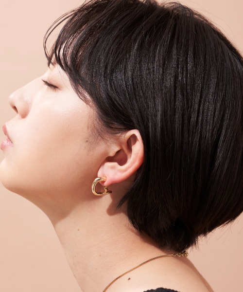 Aunt Marie's（アントマリーズ）の「Ennui Design earring / アンニュイデザインイヤリング（イヤリング・レディース・シルバー/ゴールド・FREE）」の20枚目の写真