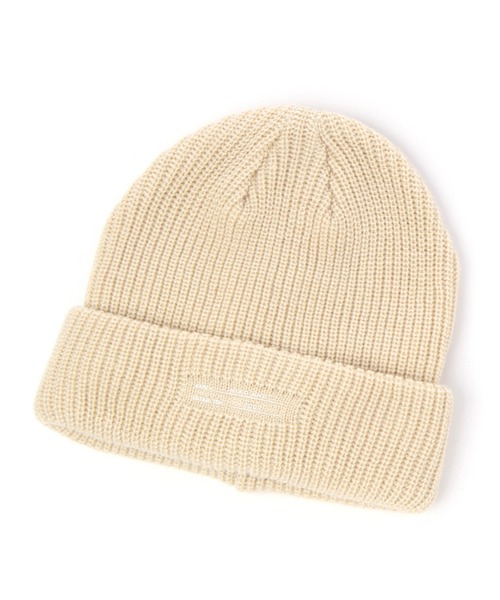 niko and...（ニコアンド）の「プリントニットワッチ（ニットキャップ/ビーニー・メンズ・ブラック/ブラウン/オフホワイト/オリーブ/オレンジ/ブルー・FREE）」の2枚目の写真