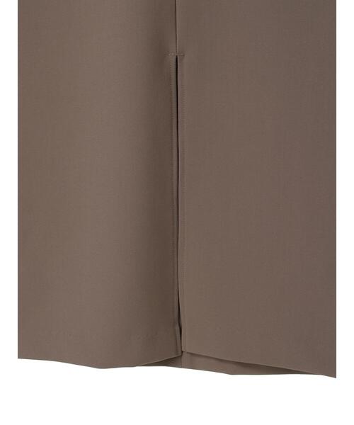 AMERICAN HOLIC（アメリカンホリック）の「VネックWポケットワンピース（ジャンパースカート・レディース・ブラック/モカ・L/M）」の19枚目の写真