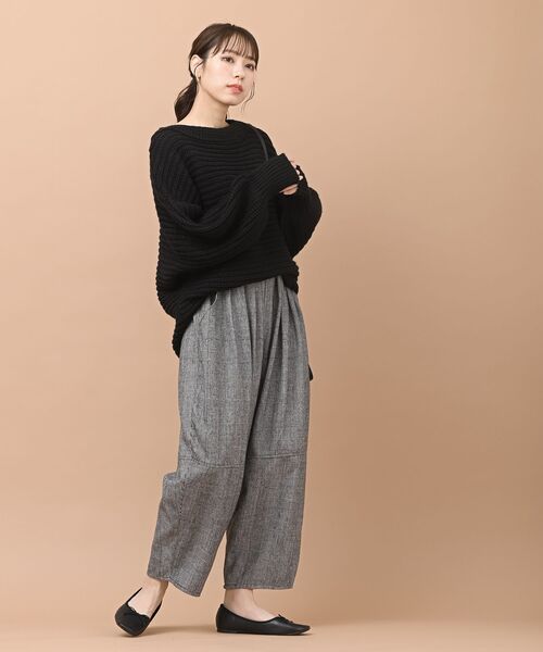 rps(アールピーエス)の「チェック柄エッグパンツ(その他パンツ・レディース・ブラック/グレー/ブラック系その他2・M/フリー)」の18枚目の写真
