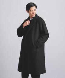 EN ROUTE | ＜EN ROUTE（アンルート）＞ ウール/ポリエステル ジャージー ガウン コート(その他アウター)