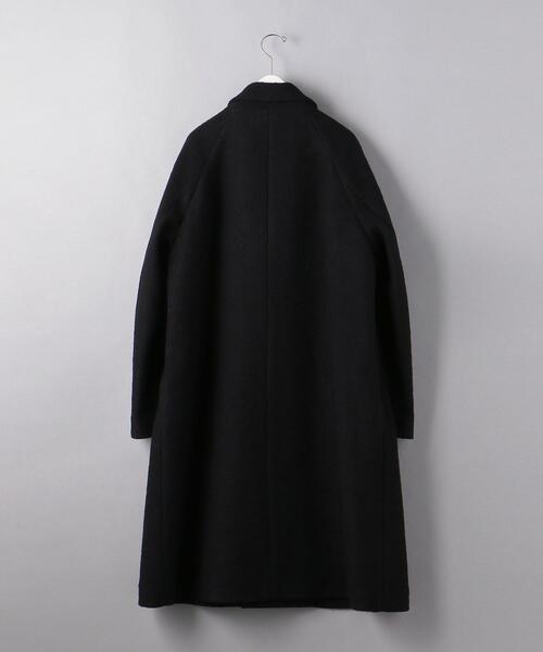 EN ROUTE(アンルート)の「<EN ROUTE(アンルート)> ウール/ポリエステル ジャージー ガウン コート(その他アウター・メンズ・ブラック・1/2/3)」の7枚目の写真