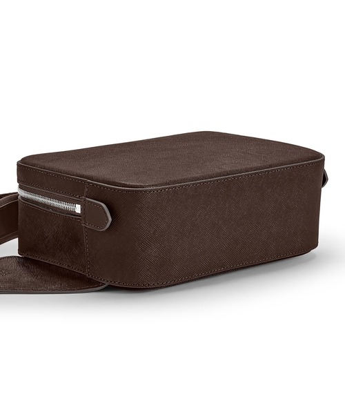 PELLE MORBIDA(ペッレモルビダ)の「apitano(キャピターノ)CA017-ショルダーバッグ(ショルダーバッグ・メンズ・チャコールグレー/ブラック/ダークブラウン/ベージュ/ネイビー・FREE)」の20枚目の写真
