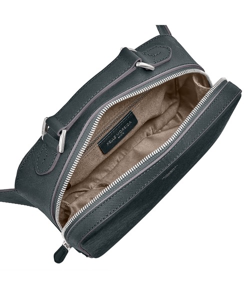 PELLE MORBIDA(ペッレモルビダ)の「apitano(キャピターノ)CA017-ショルダーバッグ(ショルダーバッグ・メンズ・チャコールグレー/ブラック/ダークブラウン/ベージュ/ネイビー・FREE)」の12枚目の写真