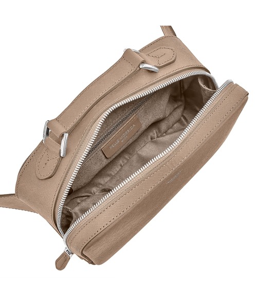 PELLE MORBIDA(ペッレモルビダ)の「apitano(キャピターノ)CA017-ショルダーバッグ(ショルダーバッグ・メンズ・チャコールグレー/ブラック/ダークブラウン/ベージュ/ネイビー・FREE)」の7枚目の写真