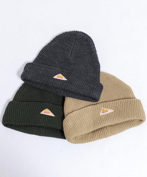 KELTY(ケルティ)の「KELTY(ケルティ)別注ニットキャップ(ニットキャップ/ビーニー・メンズ・ブラック/ベージュ/ケリー・FREE)」の4枚目の写真