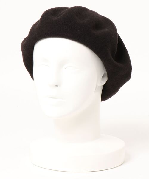 無(ム)の「BASQUE BIG BERET 【バスクビッグベレー】(ハンチング/ベレー帽・レディース・チャコールグレー/ブラウン/ブラック・FREE)」の1枚目の写真