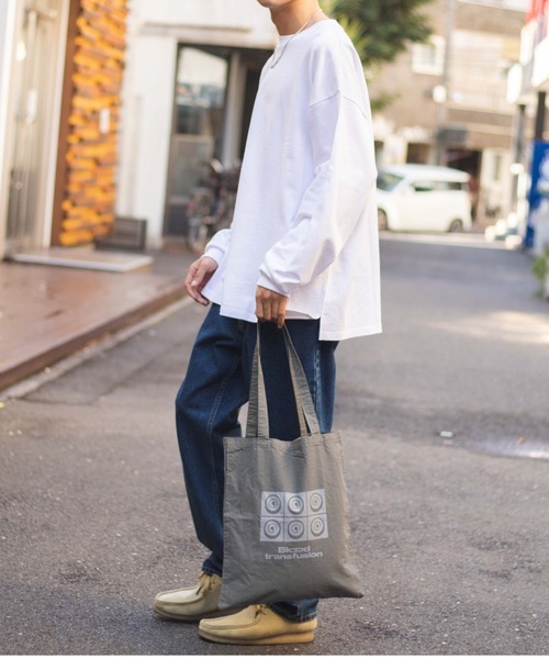 WEGO（ウィゴー）の「WEGO/グラフィックウォッシュトート（トートバッグ・メンズ・その他1/その他2/その他3/その他4/その他5/その他6・FREE）」の10枚目の写真