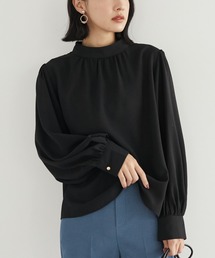 ・ELENCARE DUE ハイネックブラウス＊