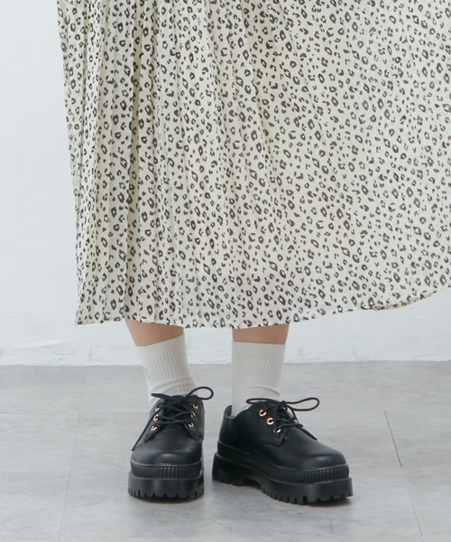 Honeys（ハニーズ）の「スカラップマニッシュ（その他シューズ・レディース・ブラック系その他/ブラック系その他2・LL/S/M/L）」の3枚目の写真