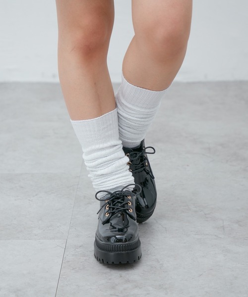 Honeys（ハニーズ）の「スカラップマニッシュ（その他シューズ・レディース・ブラック系その他/ブラック系その他2・LL/S/M/L）」の10枚目の写真