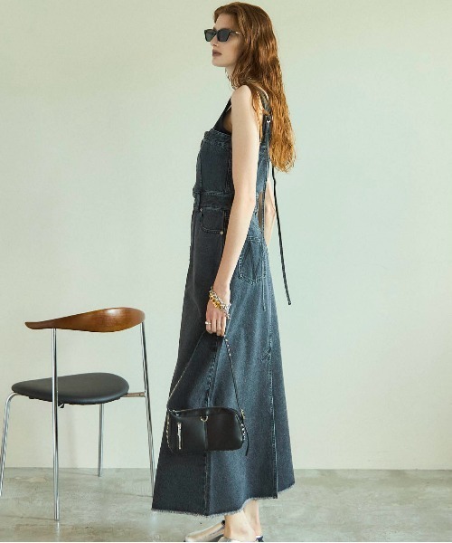 MAISON SPECIAL メゾンスペシャル　デニムワンピース　ロング　36 MAISON SPECIAL（メゾンスペシャル）の「Denim Camisole Maxi