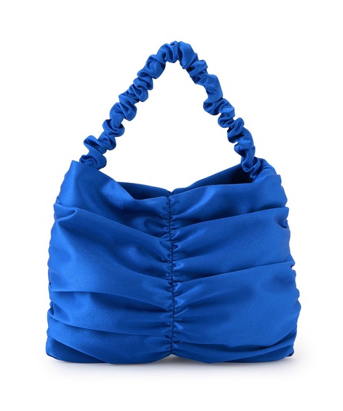 ADAM ET ROPE'(アダムエロペ)の「サテンシャーリングミニバッグ(ハンドバッグ・レディース・ブラック/シルバー/イエロー/ブルー・FREE)」の11枚目の写真