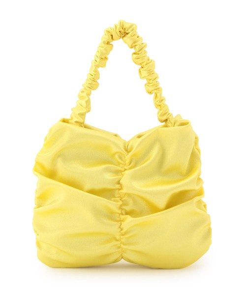 ADAM ET ROPE'(アダムエロペ)の「サテンシャーリングミニバッグ(ハンドバッグ・レディース・ブラック/シルバー/イエロー/ブルー・FREE)」の17枚目の写真