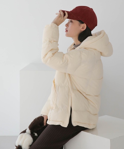 UNE MANSION（ユヌマンション）の「コーデュロイ P キャップ帽子（キャップ・レディース・ホワイト/ブラック/ブラウン/レッド/イエロー・ONE SIZE）」の7枚目の写真