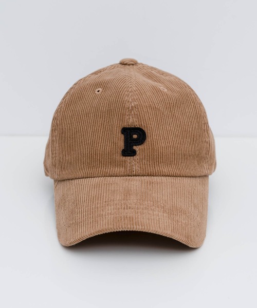 UNE MANSION（ユヌマンション）の「コーデュロイ P キャップ帽子（キャップ・レディース・ホワイト/ブラック/ブラウン/レッド/イエロー・ONE SIZE）」の17枚目の写真