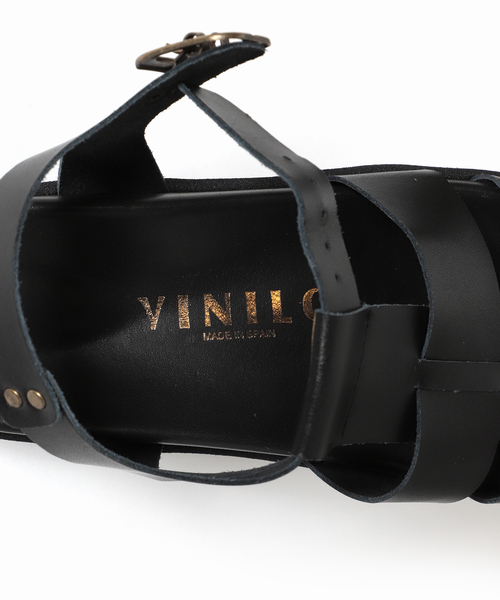 JOURNAL STANDARD SELECT(ジャーナルスタンダードセレクト)の「【VINILO/ヴィニーロ】バックルサンダル◆(サンダル・レディース・ブラック/ナチュラル・38/36/37)」の14枚目の写真