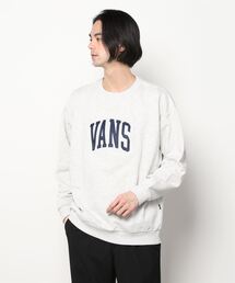 VANS | VANS ヴァンズ M VANS Logo Big C SWT スウェットクルー 122R1040500 ASH(スウェット)
