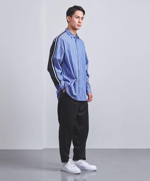 EN ROUTE（アンルート）の「＜EN ROUTE（アンルート）＞ ブロード×タフタ テープ レギュラーシャツ（シャツ/ブラウス・メンズ・その他1/コバルトブルー・1/2/3）」の9枚目の写真