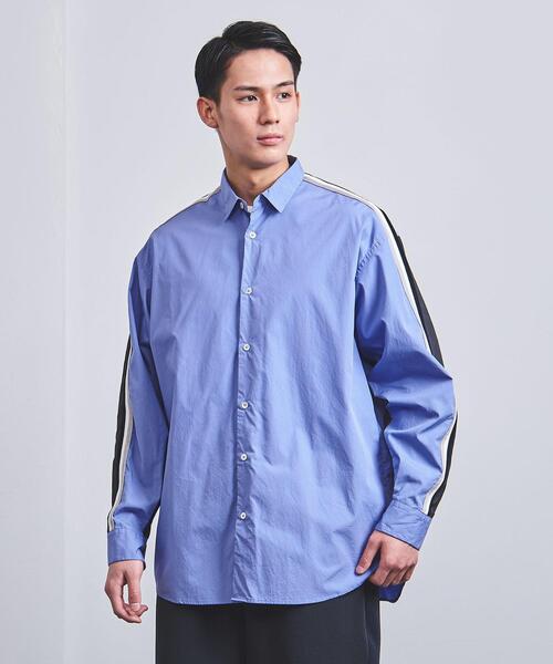 EN ROUTE（アンルート）の「＜EN ROUTE（アンルート）＞ ブロード×タフタ テープ レギュラーシャツ（シャツ/ブラウス・メンズ・その他1/コバルトブルー・1/2/3）」の11枚目の写真