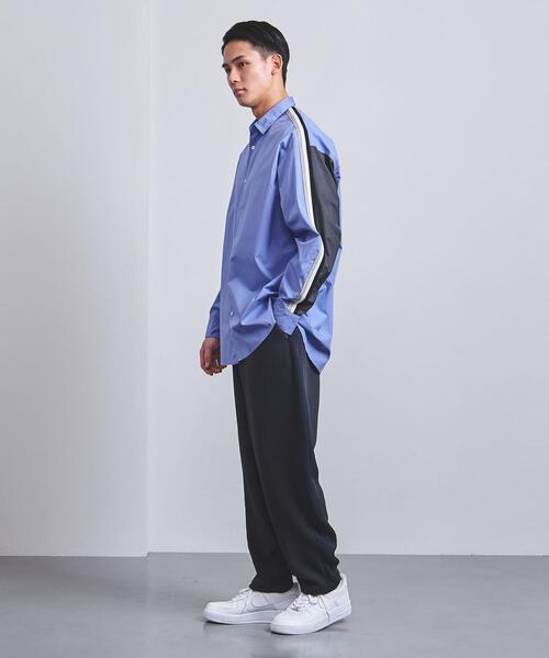 EN ROUTE（アンルート）の「＜EN ROUTE（アンルート）＞ ブロード×タフタ テープ レギュラーシャツ（シャツ/ブラウス・メンズ・その他1/コバルトブルー・1/2/3）」の17枚目の写真
