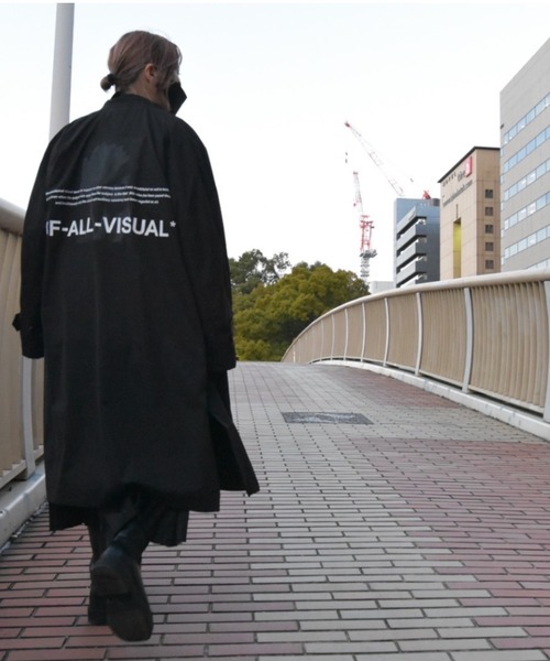 A4A(エーフォーエー)の「A4A/エーフォーエー/ステンカラーコート(ステンカラーコート・レディース・ブラック/ベージュ・MEDIUM)」の14枚目の写真