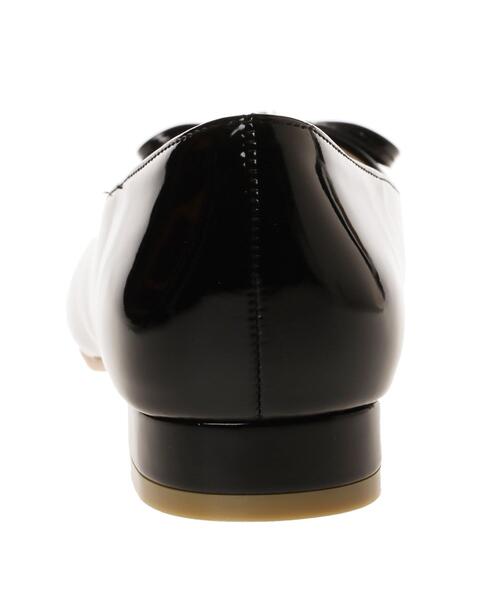 INGNI（イング）の「リボンパンプス（パンプス・レディース・ブラック/ゴールド・M/L）」の5枚目の写真