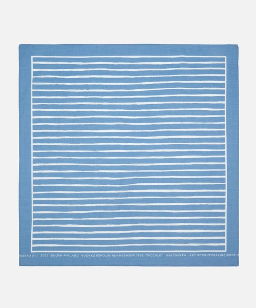 marimekko(マリメッコ)の「【kioski】Piccolo / Astrilli scarf(ストール/ショール・レディース・ブルー系その他・FREE)」の1枚目の写真