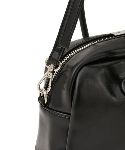 ADAM ET ROPE'（アダムエロペ）の「【一部直営店舗・WEB限定】ラウンドボストンバッグ（ボストンバッグ・レディース・ホワイト/ブラック/イエロー・FREE）」の19枚目の写真