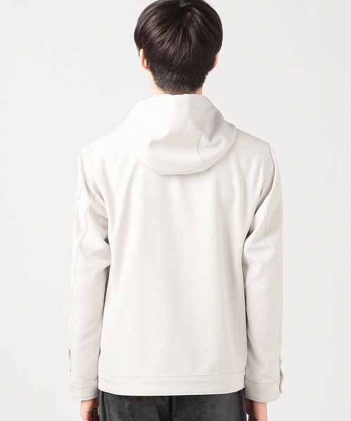 HIDEAWAYS NICOLE（ハイダウェイニコル）の「配色ミリタリーパーカー（ブルゾン・メンズ・ライトグレー/サックスブルー/チェック/ネイビー・MEDIUM/LARGE/X-LARGE）」の6枚目の写真