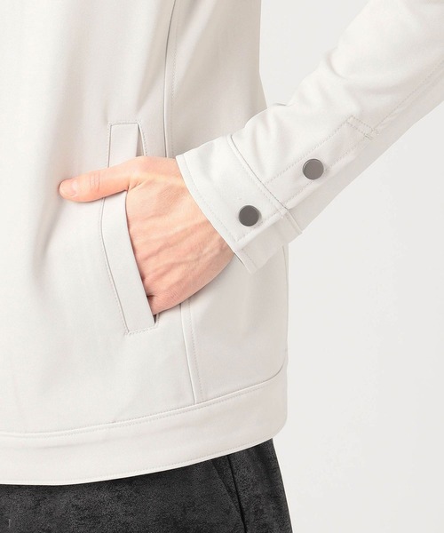 HIDEAWAYS NICOLE（ハイダウェイニコル）の「配色ミリタリーパーカー（ブルゾン・メンズ・ライトグレー/サックスブルー/チェック/ネイビー・MEDIUM/LARGE/X-LARGE）」の8枚目の写真