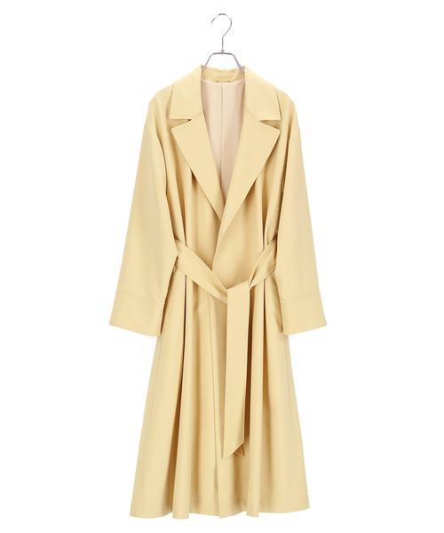 ADAM ET ROPE'（アダムエロペ）の「【アウトレット店舗・WEB限定】ボックスプリーツトレンチコート（トレンチコート・レディース・ベージュ/ネイビー・FREE）」の10枚目の写真