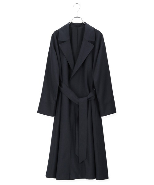 ADAM ET ROPE'（アダムエロペ）の「【アウトレット店舗・WEB限定】ボックスプリーツトレンチコート（トレンチコート・レディース・ベージュ/ネイビー・FREE）」の18枚目の写真