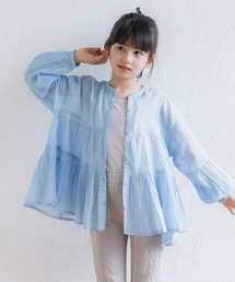 coca（coca） | キッズ 親子お揃いティアードガーゼブラウス(シャツ/ブラウス)